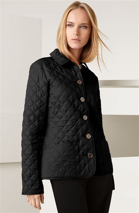 burberry quilted jackety outfit|burberry brit quilted jacket women.